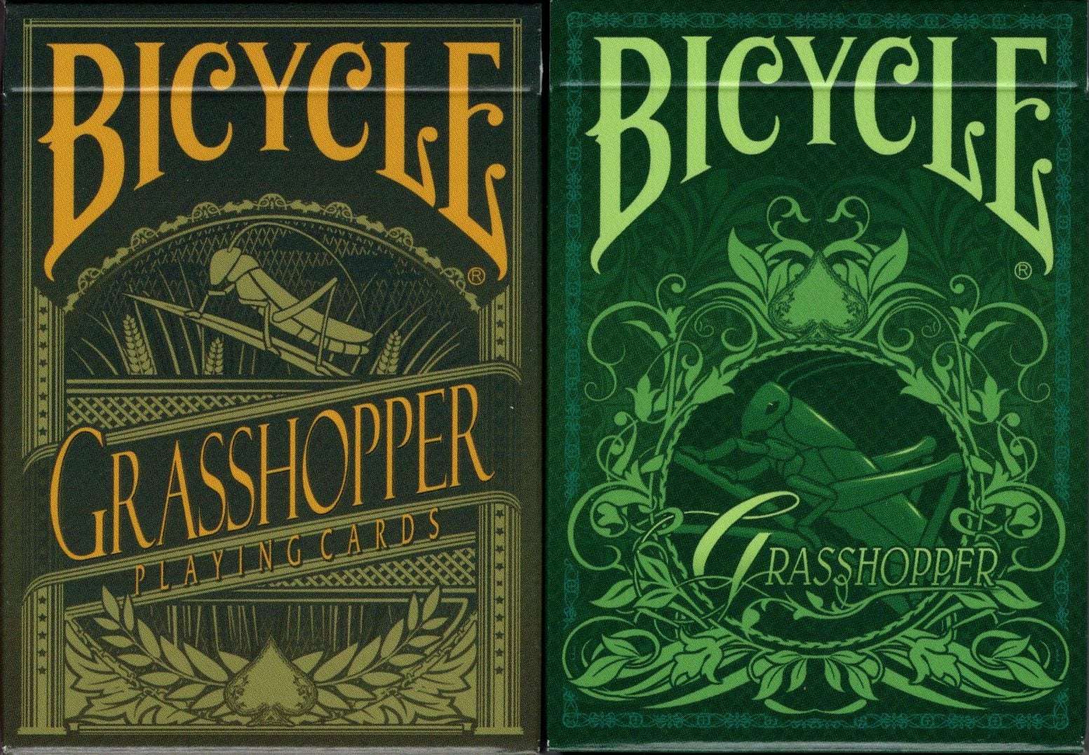 Grasshopper Bicycle Playing Cards  